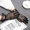 Summer ladies' lace full-finger sun protection branch short style dance party etiquette scar covering decoration dinner party wedding photo gloves details Picture